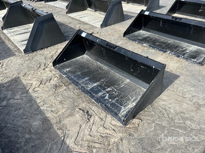 Mid-State 68 in Low Profile 74 In Low Profile Skid Steer Bucket