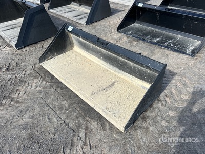 Mid-State 74 in Low Profile Skid Steer Bucket
