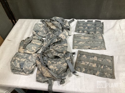 (86) Sustainment Pouches, (40) Canteen Pouches & Assorted Items