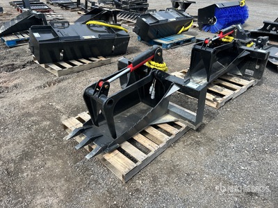 All-Star 18 in Stump Skid Steer Grapple