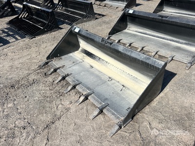 All-Star 72 in Rock Skid Steer Bucket
