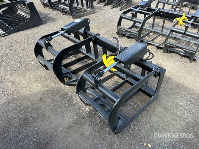 Mid-State E-Series 60 in Root Skid Steer Grapple