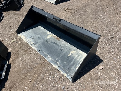 Mid-State 74 In Low Profile Godet pour Skid Steer (Unused)