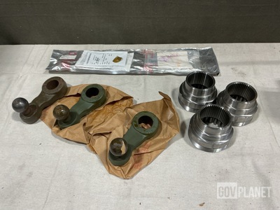 (6) Couplings, (15) Steering Gear Arms, (1) Control Assembly & Assorted Items