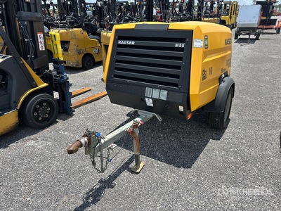 2021 Kaeser M55 PE 185 cfm Mobile Air Compressor