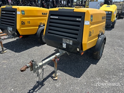 2021 Kaeser M55 PE 185 cfm Mobile Air Compressor