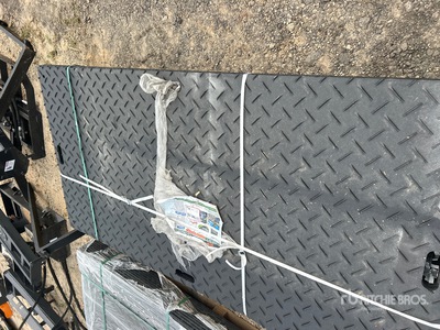 Quantity of (12) 2026 STARVOX PPP-12 Polyethylene Board Road Bed Protection Maty (Unused)