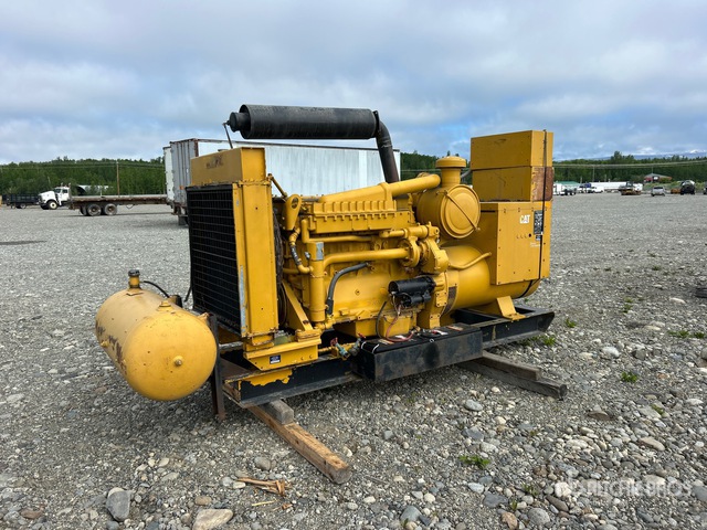 Cat D343 285 kW Skid-Mounted Generator Set
