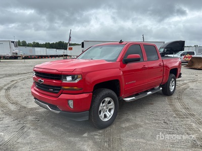 2018 Chevrolet Silverado 1500 4x4 Crew Cab Pickup