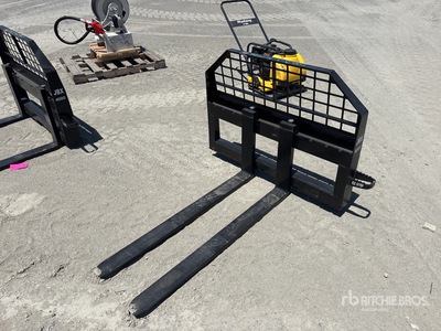JBX 4000 48 in Skid Steer Forks (Unused)