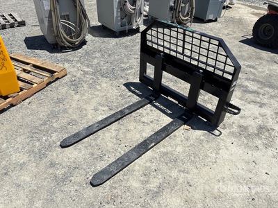 JBX 4000 48 in Skid Steer Forks (Unused)