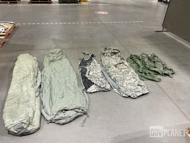 (22) Duffel Bags, (5) ICS Improved Combat Shelters & Assorted Items