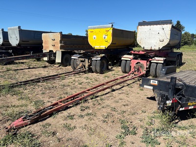 1999 Reliance Quad/A overzet aanhangwagen