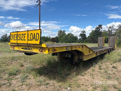 1999 Trailboss 48 ft Tri/A Single Drop Rimorchio a pianale