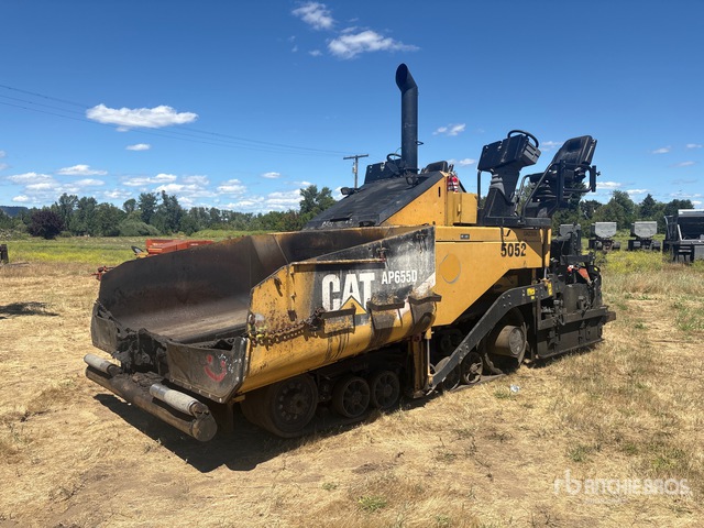 2009 Cat AP655D Track Asphalt Paver