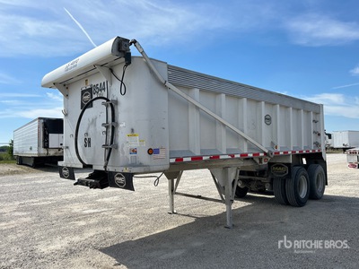 2010 Mac Trailers 24 ft T/A End Dump Trailer