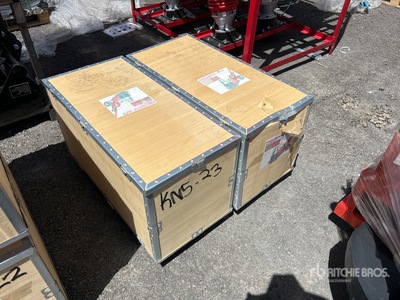 Quantity of (2) 2026 STARVOX JB80T 80 ton Pneumatic/Hydraulic Floor Jack (Unused)
