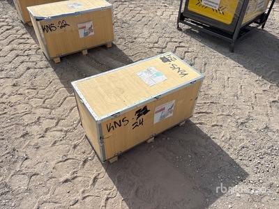 Quantity of (2) 2026 STARVOX JB80T 80 ton Pneumatic/Hydraulic Floor Cric (Unused)