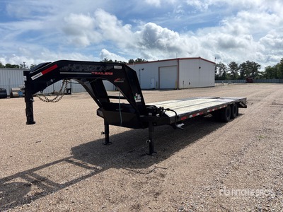 2025 Horizon FHZGN-26'MR 26 ft T/A Gooseneck Flatbed Trailer