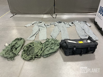 (1) Medical Supply Backpack, (13) Utility Coveralls & Assorted Items