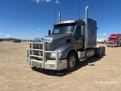 2015 Peterbilt 579 6x4 T/A Sleeper Truck Tractor