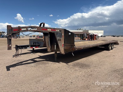 2010 Praire 34 ft T/A Gooseneck BP-70M36 Trailer Equipment Trailer