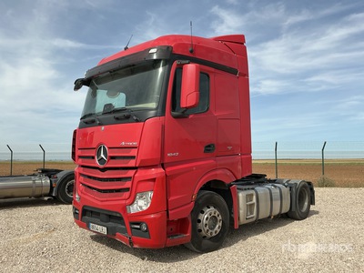 2016 Mercedes-Benz ACTROS 1843 4x2 Cabeza Tractora Cabina Dormitorio