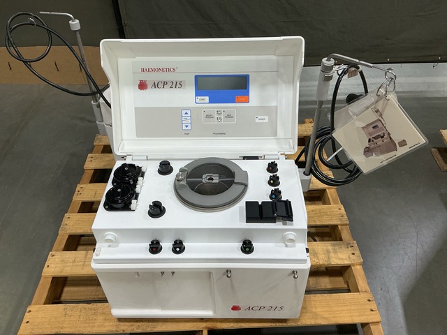 (2) Haemonetics ACP 215 Automated Cell Processor Systems