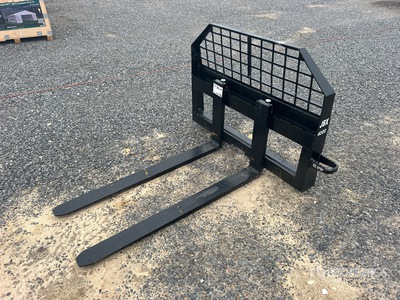 JBX 4000 48 in Skid Steer Forks (Unused)