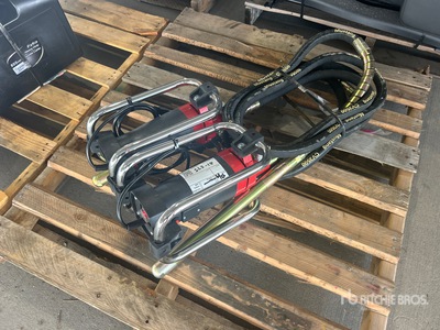 Quantity of (2) Mustang CV3500 Electric Betonnen trilnaald (Unused)