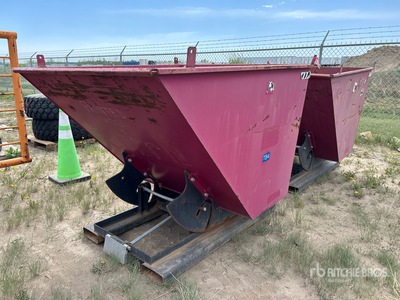 Quantity of (2) Self-Dumping Hopper
