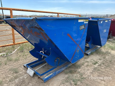 Quantity of (2) Self-Dumping Hopper