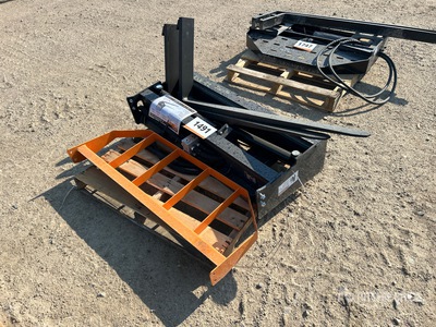 2026 ARTEER HPF-48L 48 in Hydraulic Skid Steer Forks (Unused)