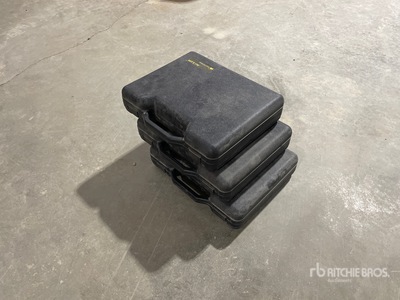 Quantity of (3) Pruftechnik Magnetic Sliding Bracket