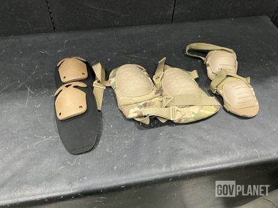 (27) Pairs of Assault Pads, (16) Knee Pad Systems & Assorted Items
