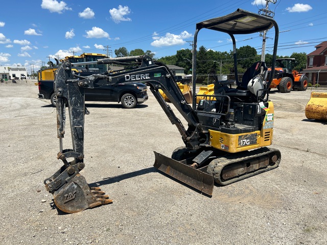 2019 John Deere 17G Mini Excavator