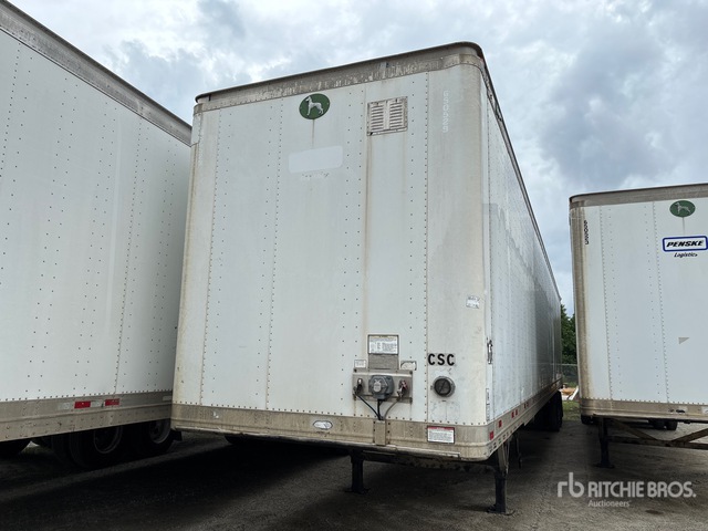 2013 Great Dane 53 ft x 102 in T/A Van Trailer