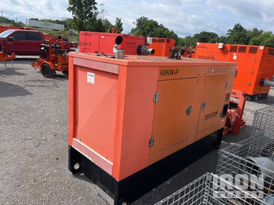 2004 Godwin MMG80 78 kVA Skid-Mounted Generator Set