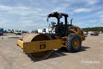 2020 Cat CS54B Smooth Drum Compactor