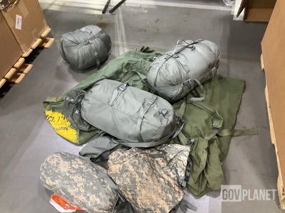 (18) Duffel Bags, (12) ICS Improved Combat Shelters & Assorted Items