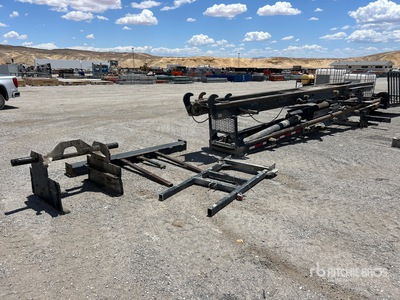 Quantity of (2) 24 Ft. Roll-Off Rails