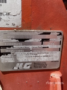 2014 JLG 8042 Telehandler (Inoperable)