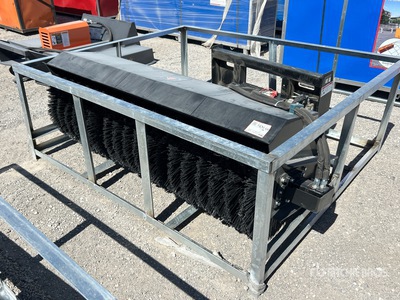 Wolverine PAB-11-72W 72 in Skid Steer Broom (Unused)