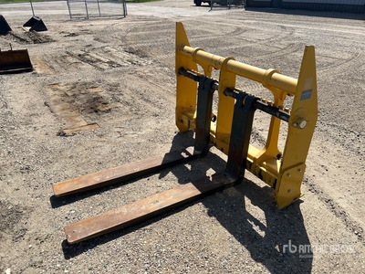 John Deere 60 in Q/C Widły do ładowarek kołowych - Fits John Deere 444K