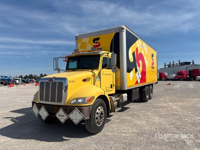 2007 Peterbilt 340 6x4 Van Truck