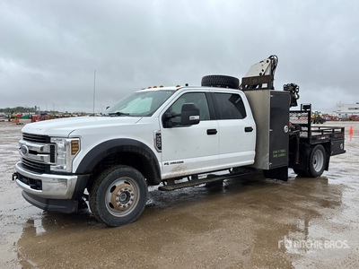 2011 IMT 6-39 4575 lb Knuckle Boom on 2018 Ford F-550 XLT 4x4 Crew Cab Kranwägen