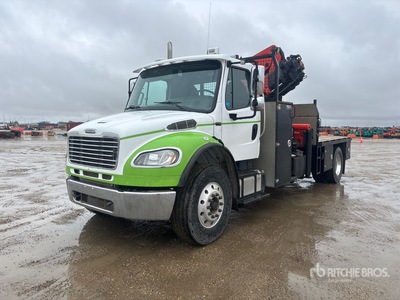 Palfinger PK23500D Knuckle Boom on 2016 Freightliner M2106 4x2 Kranwägen