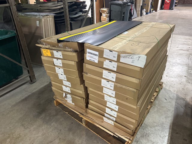 Quantity of (120) Armstrong Flooring 1st Quality Stair Treads (Unused)