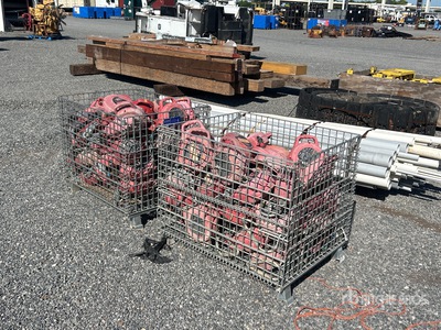 Quantity of (2) Crates of Fall Protection Lifelines Fournitures de sécurité