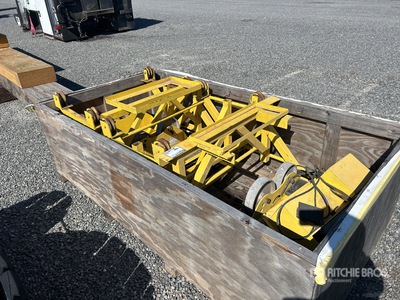 Quantity of Yellow Pipe Handling Rollers
